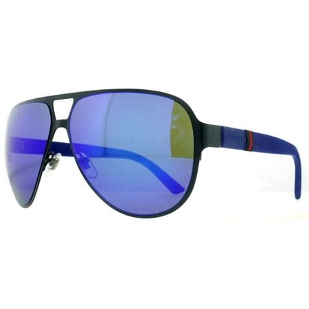 Gucci Sunglasses 2252/S 0R63 Navy Semi Matte 62